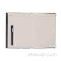PU Leather Notebook Binder Hardcover Tectionization Transfer